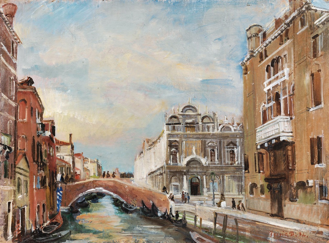 Donato Frisia - Venice, the Scuola Grande di San Marco in Rio dei Mendicanti
