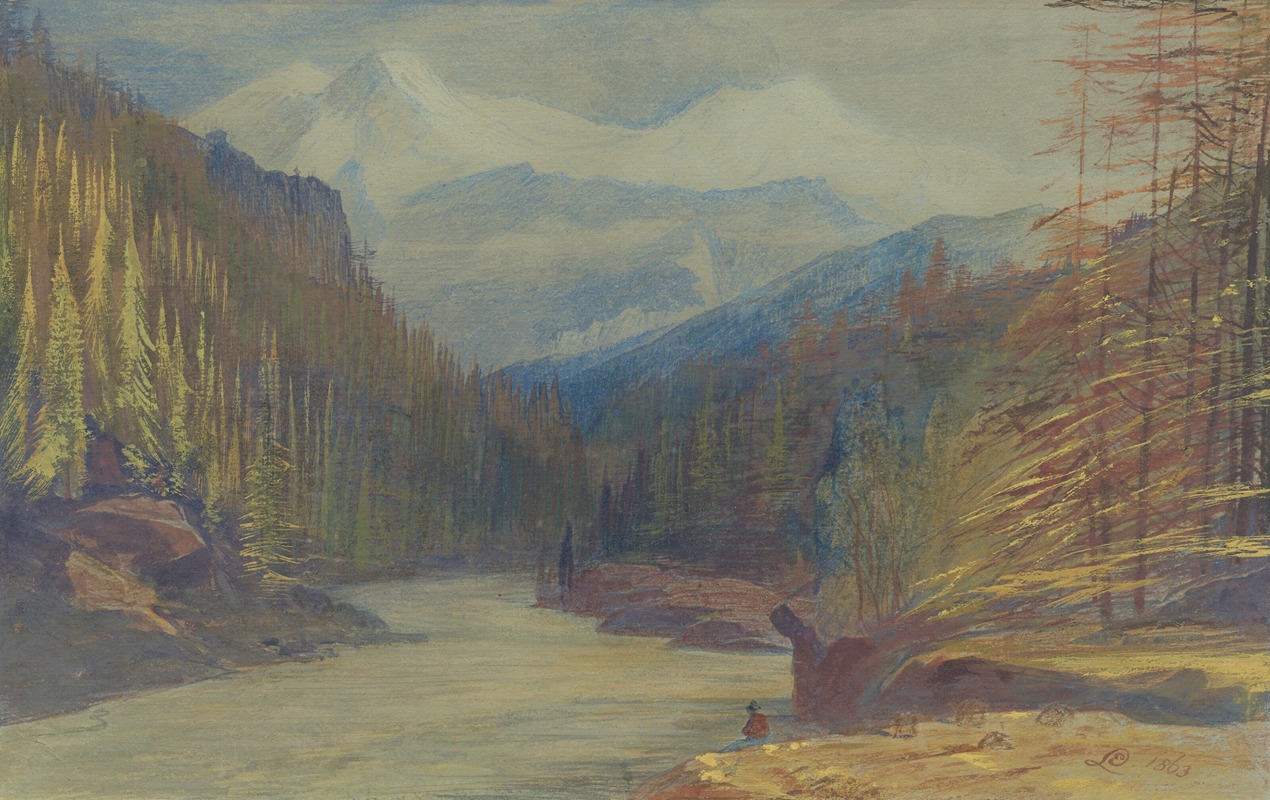 Edward Lear - Mont Blan