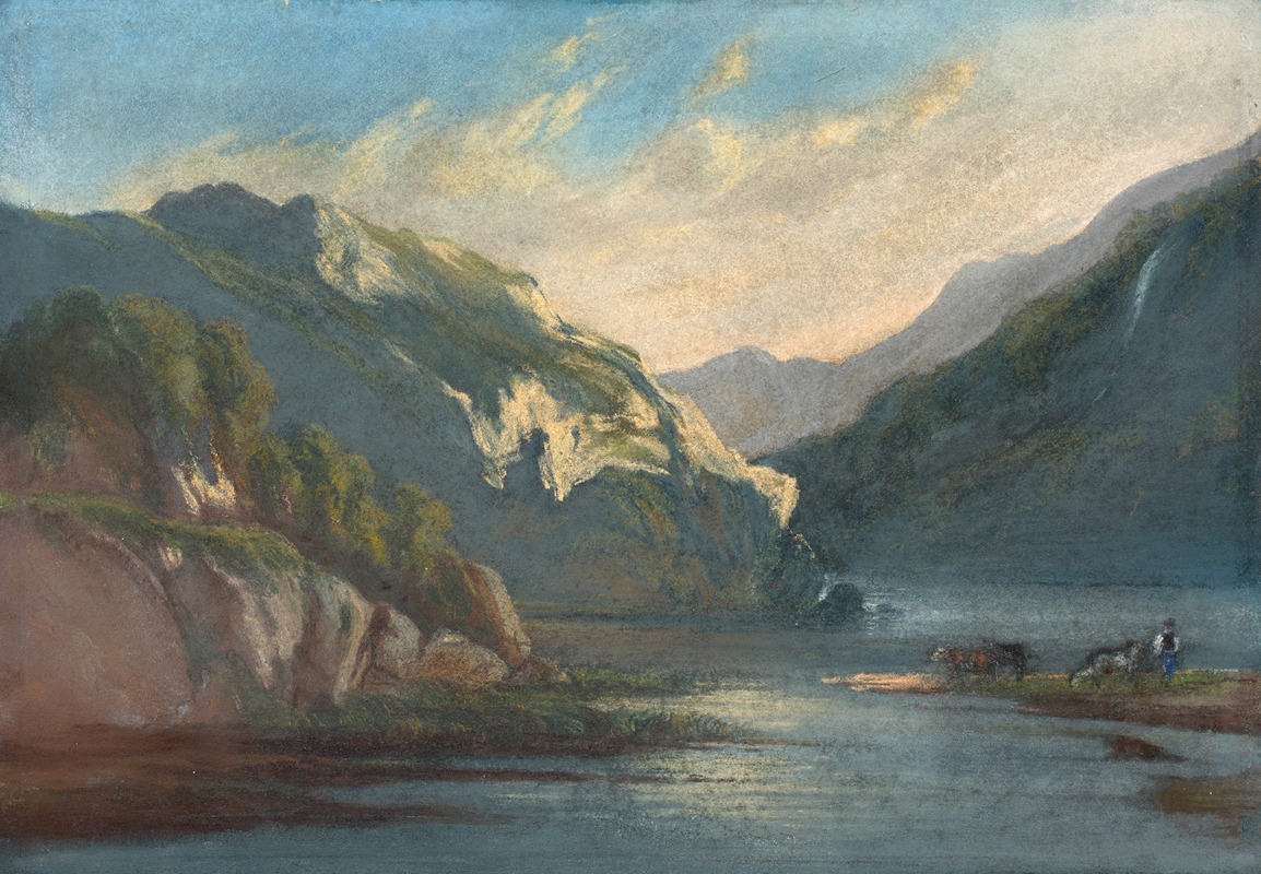 Elisabeth Louise Vigée Le Brun - Mountain landscape