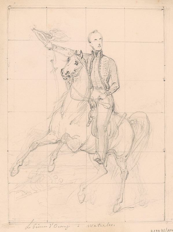 Nicaise De Keyser - The Prince of Orange at Waterloo