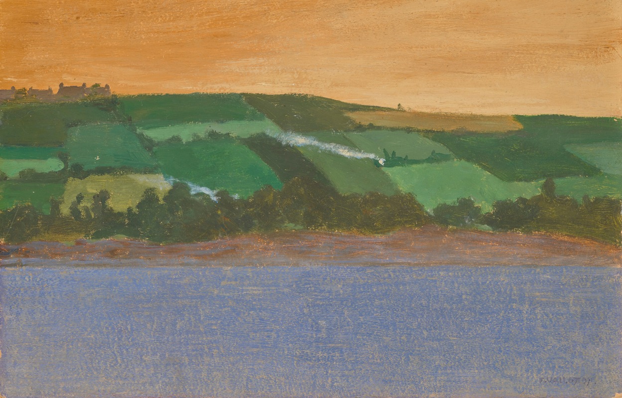 Félix Vallotton - Paysage côtier