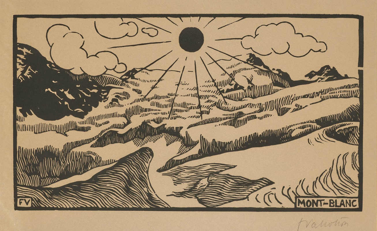 Félix Vallotton - Mont-Blanc