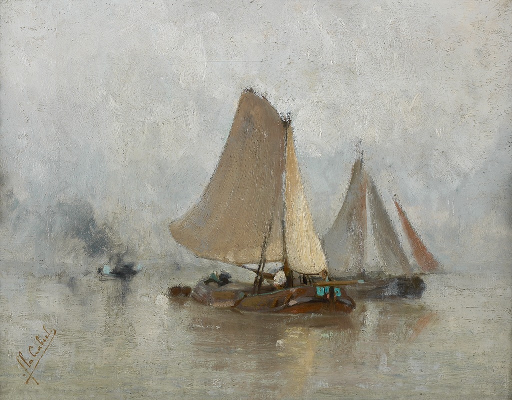 Florent Crabeels - Otters op de Schelde