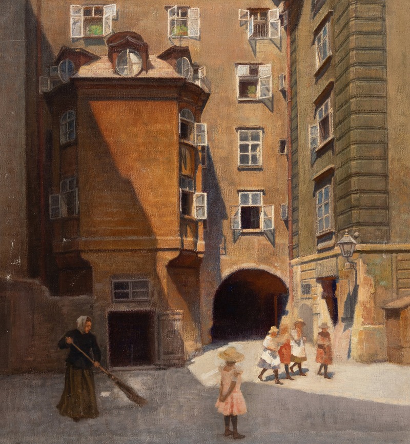Franz Wiesenthal - Trinity Court, Vienna