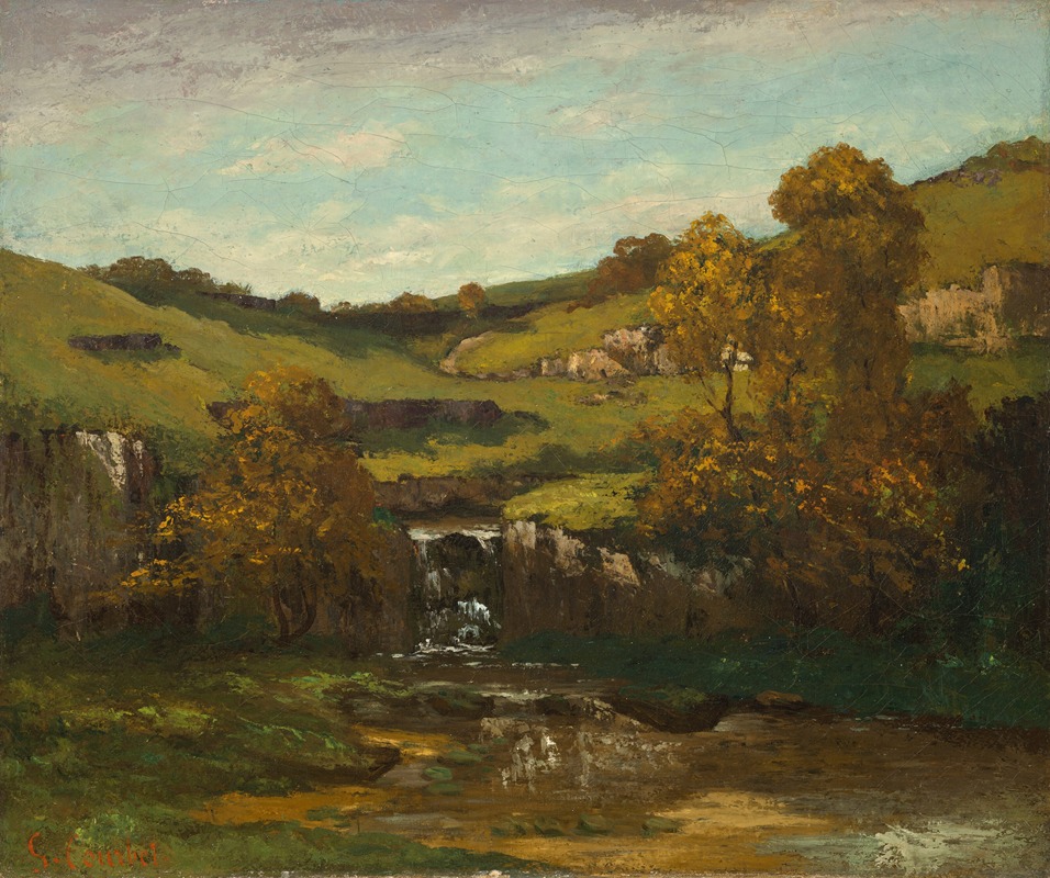 Gustave Courbet - Les sources de la Loire