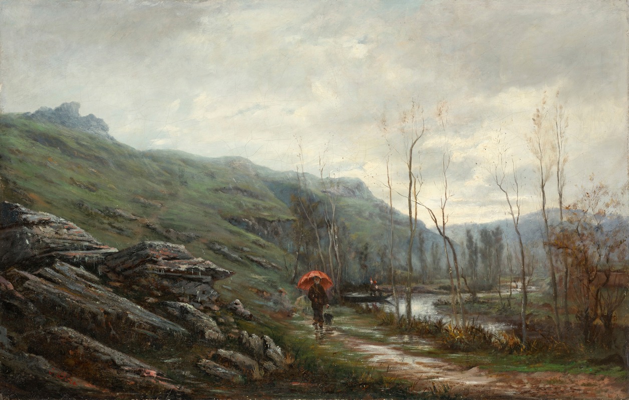 Gustave Doré - April in the Engadine