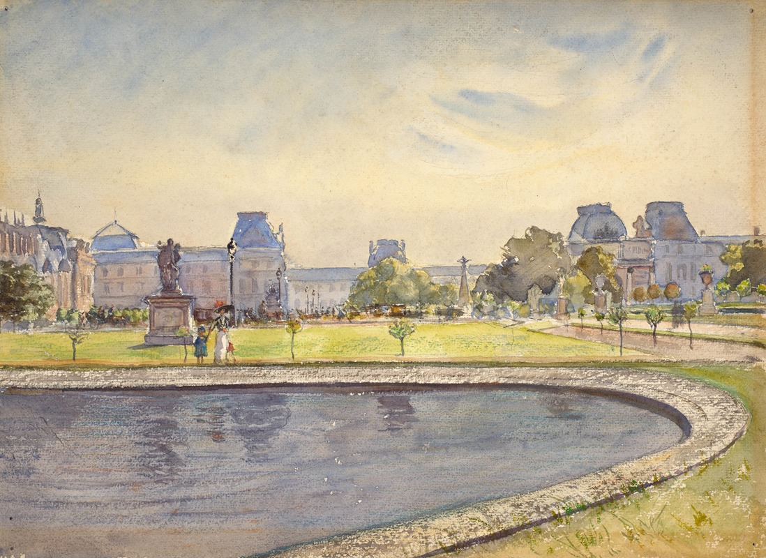 Guy De La Rochefoucauld - Le Jardin des Tuileries