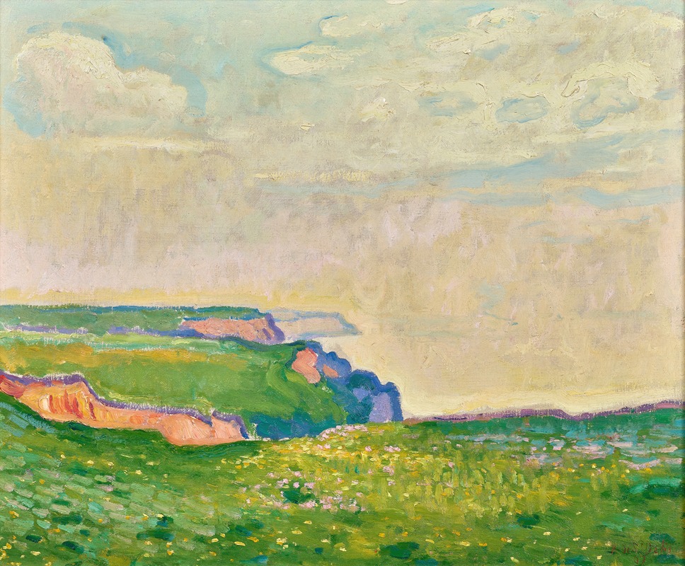 Henri De Saint-Delis - Falaise normande