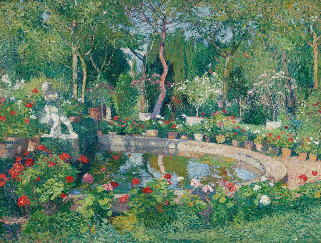 Henri Martin - Grand bassin du Parc de Marquayrol