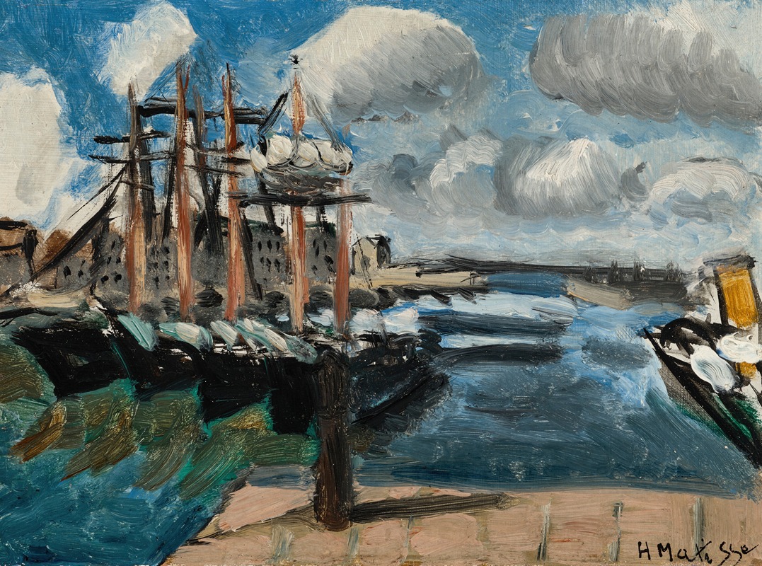 Henri Matisse - Port de Cherbourg