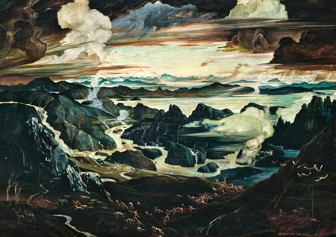 Herbert von Reyl-Hanisch - Sintflut (The Deluge)