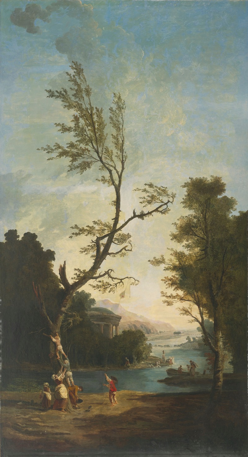 Hubert Robert - The kite