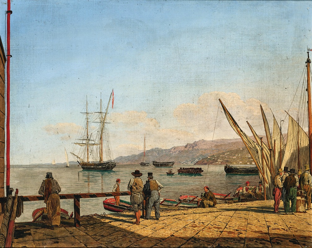 Jacob Alt - The Harbour of Trieste