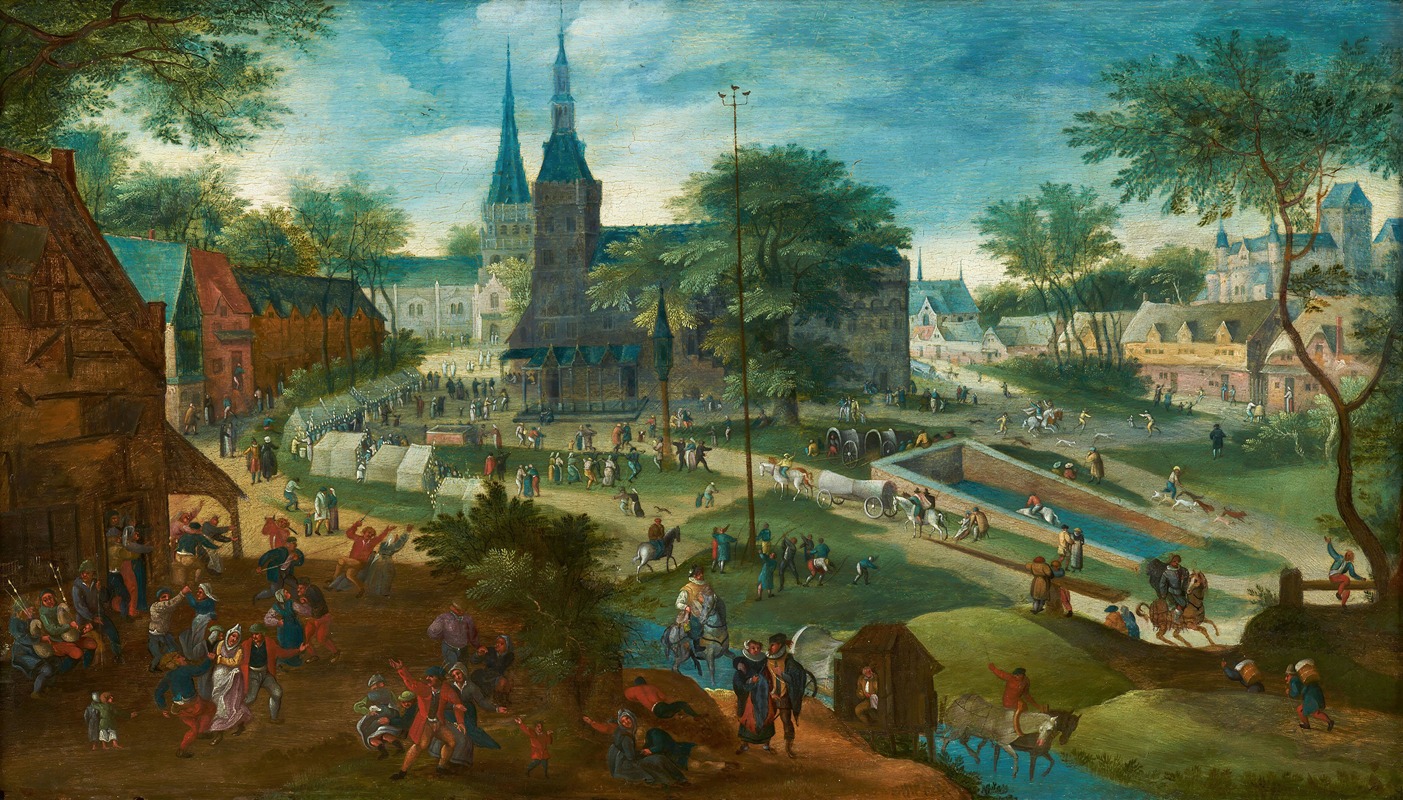 Jacob Savery the Elder - Kirmes in Schellebelle