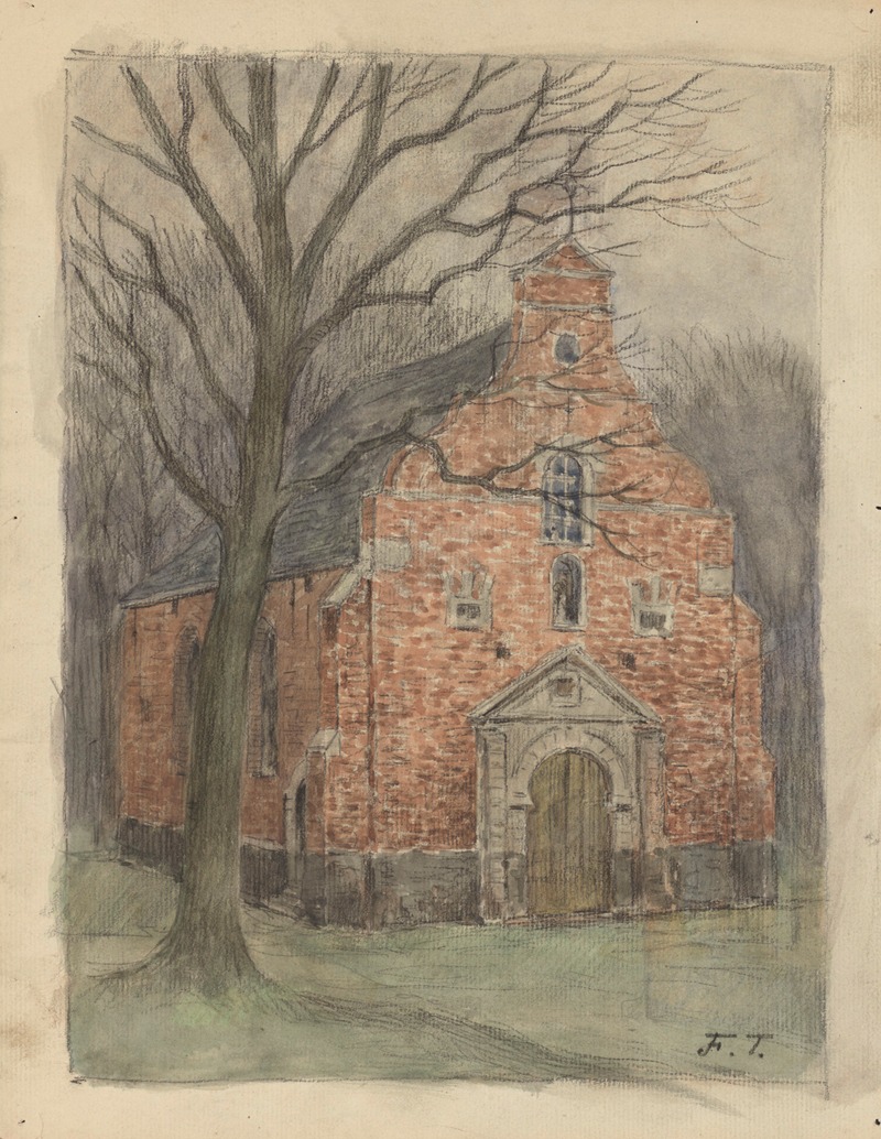Jean-François Taelemans - Chapelle forestière aux briques rouges
