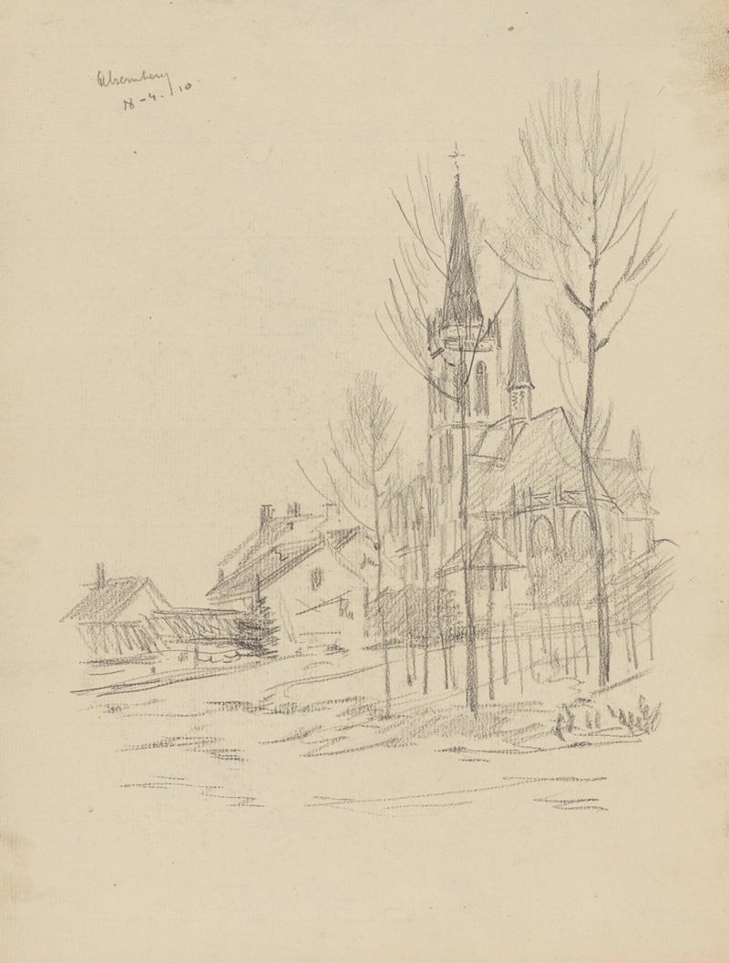 Jean-François Taelemans - Eglise Notre-Dame à Alsemberg