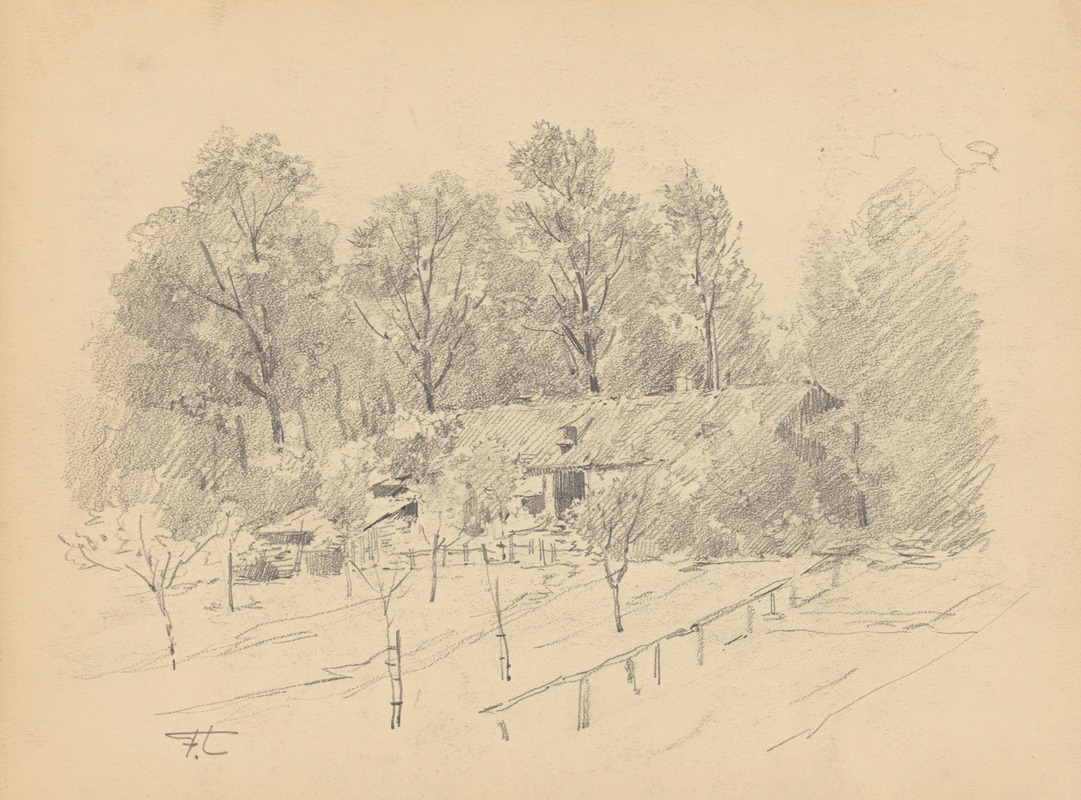 Jean-François Taelemans - Fermette et verger au Fort Jaco (Uccle)