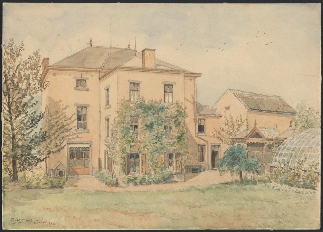 Jean-François Taelemans - Maison de la famille du notaire Emile Jacqmain-Boucqueau (Bouqueau) à Jumet