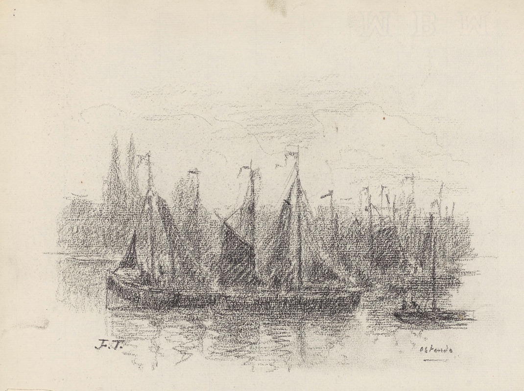 Jean-François Taelemans - Ostende – bateaux de pêche