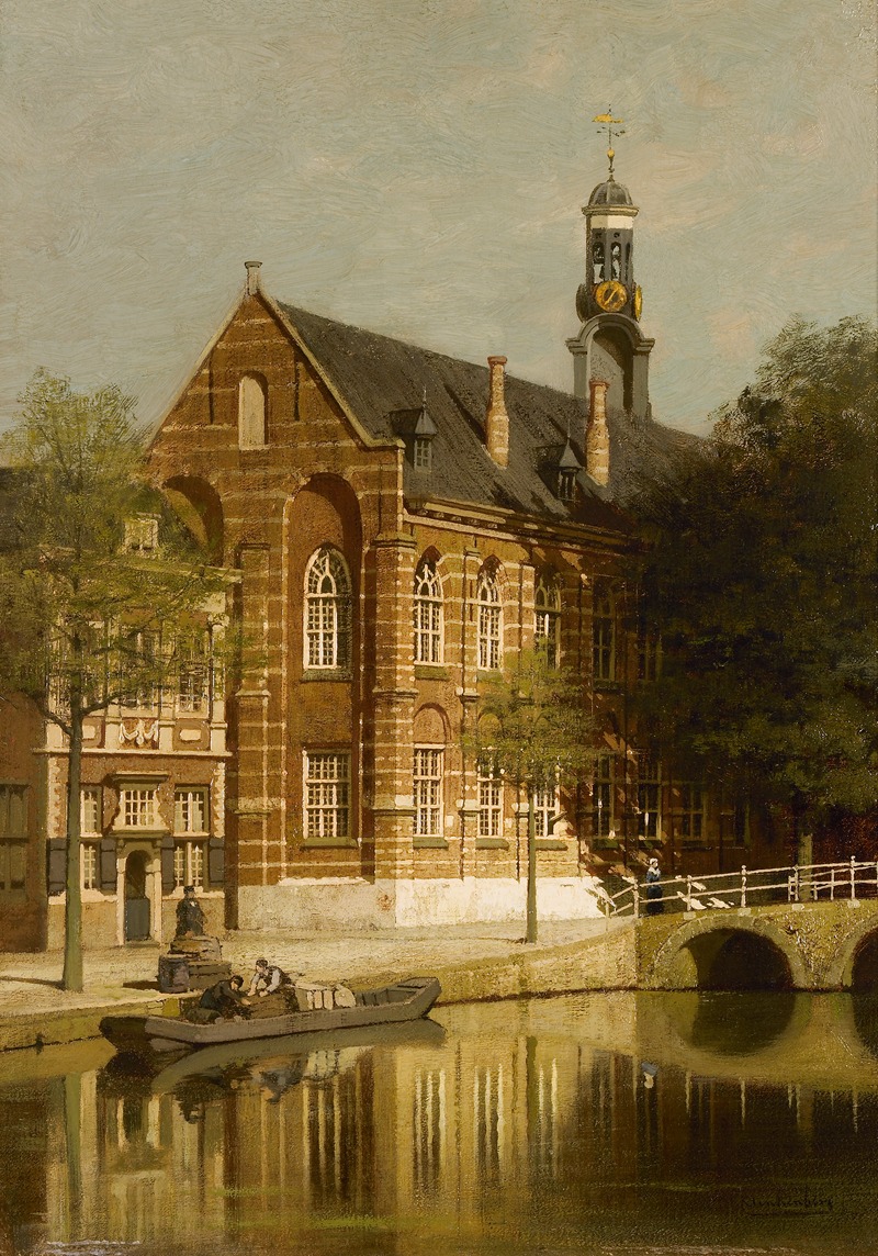 Johannes Christiaan Karel Klinkenberg - Gezicht op Leiden