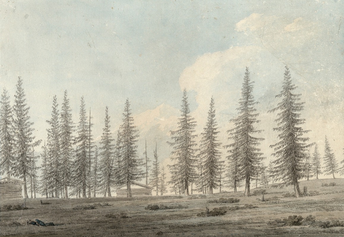 John Robert Cozens - In the Tyrol