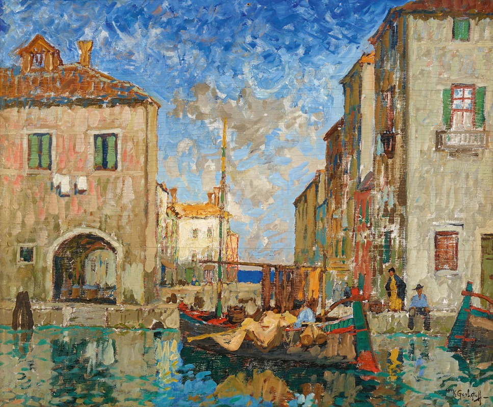Konstantin Gorbatov - Ansicht von Chioggia