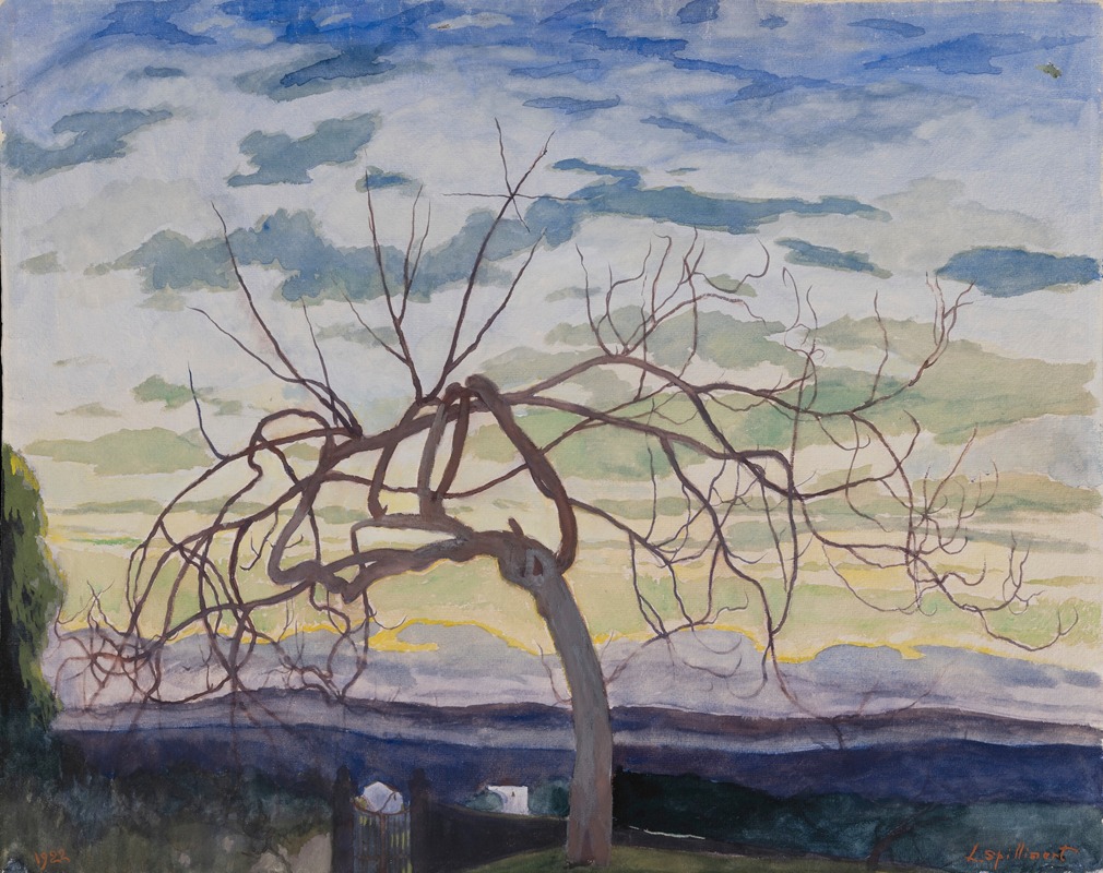 Léon Spilliaert - Vijgenboom in de winter, Grasse