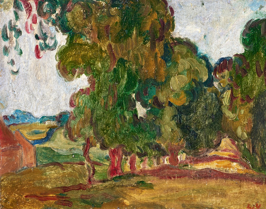 Louis Valtat - Allée d’arbres