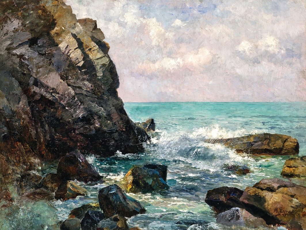 Marie Egner - Breaking Waves in Istria