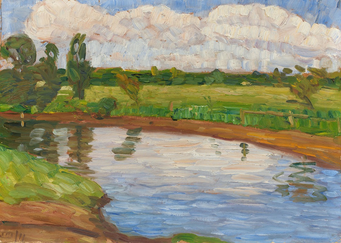 Otto Modersohn - Die Wümme