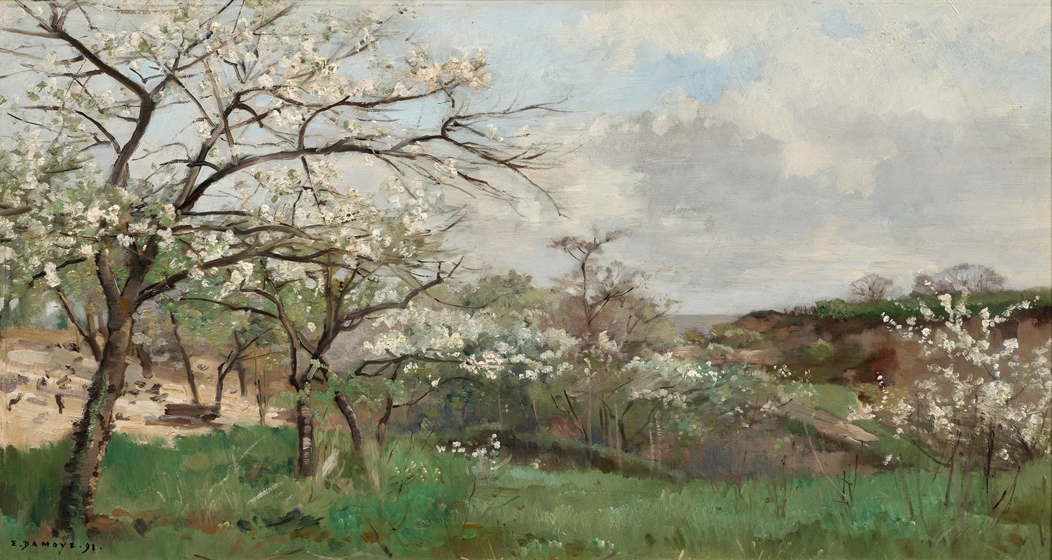 Pierre Emmanuel Damoye - Arbres en fleurs