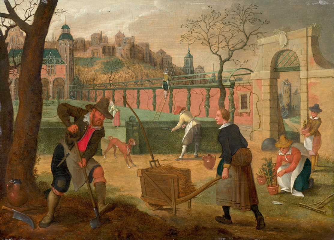 Sebastien Vrancx - Spring or The month of March