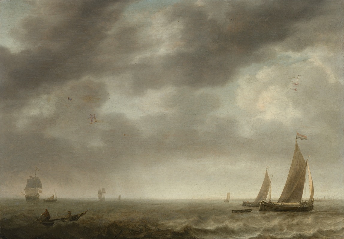 Simon Jacobsz. De Vlieger - Seascape