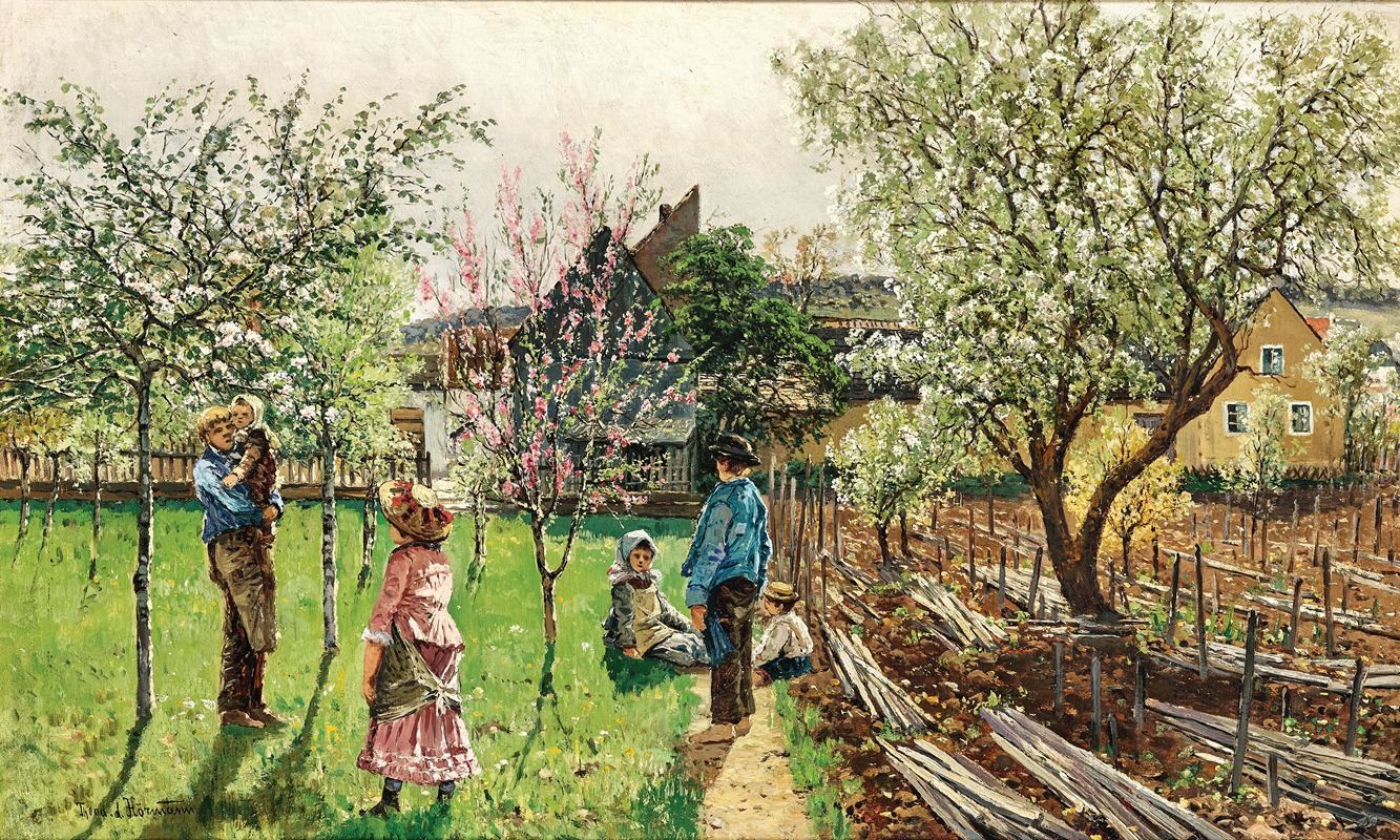 Theodor Von Hörmann - Frühling