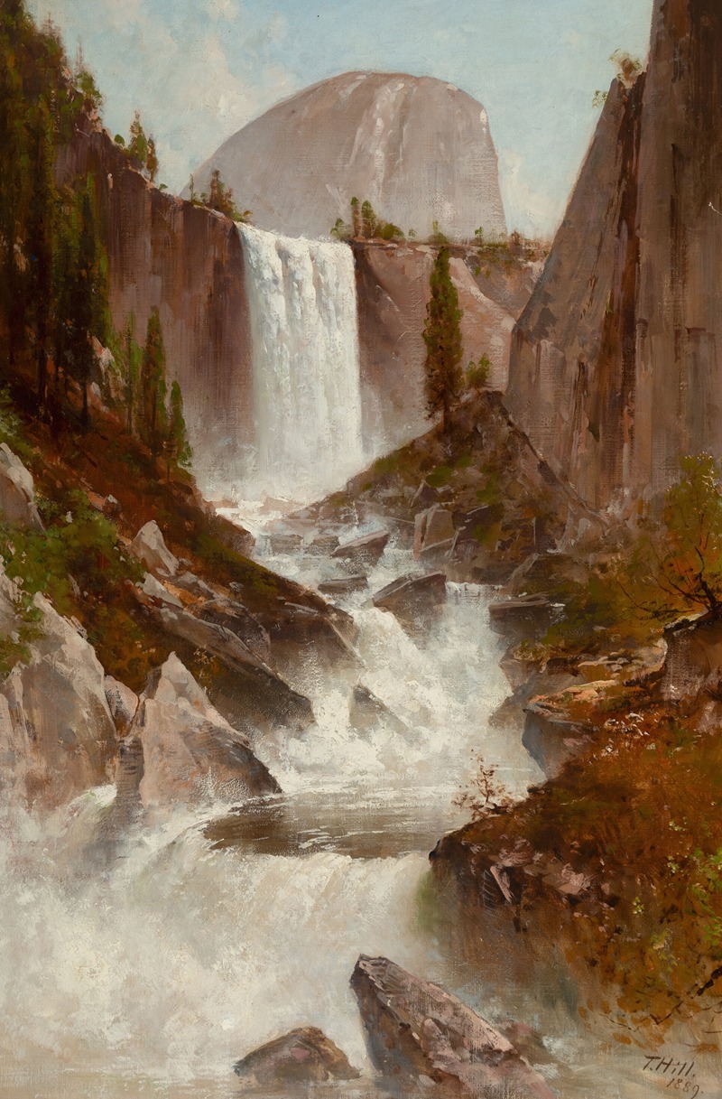 Thomas Hill - Vernal Falls, Yosemite