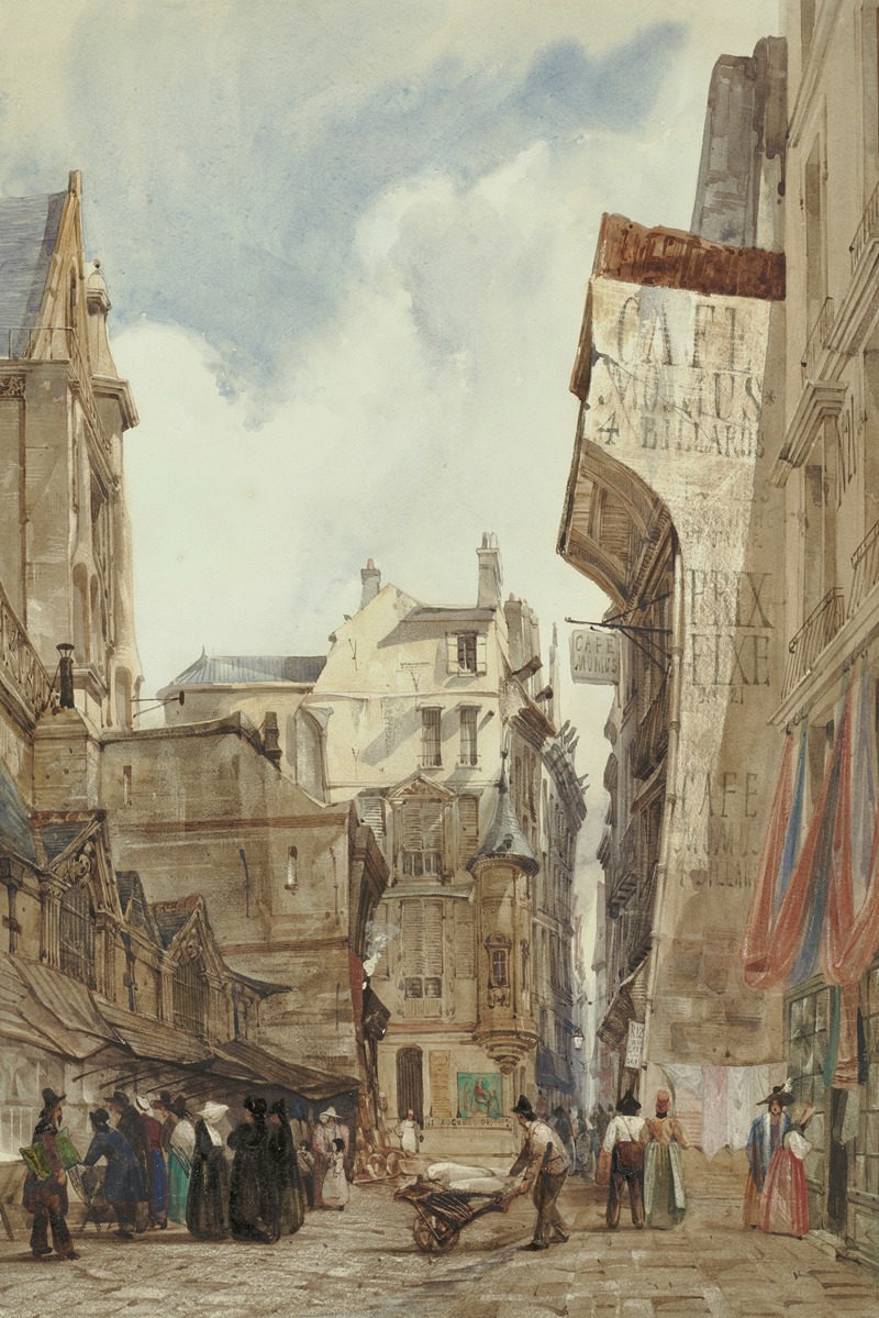 Thomas Shotter Boys - The Café Momus, Rue des Prêtres, St. Germain L’Auxerrois, Paris