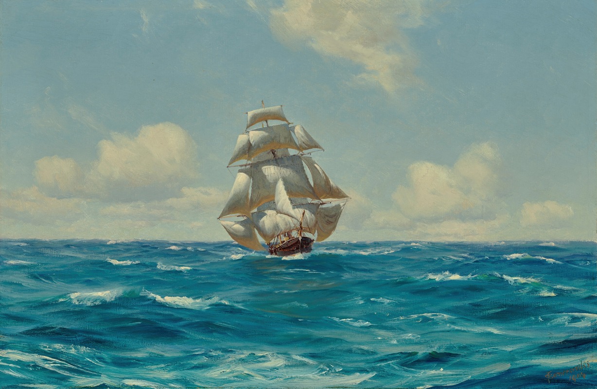Thomas Somerscales - A clipper