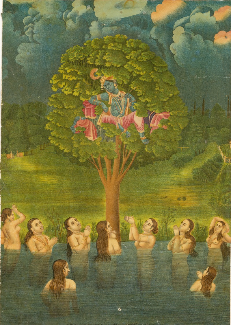 Anonymous - Krishna Steals the Clothes of the Gopis