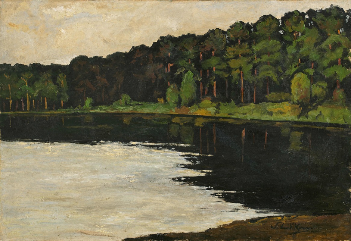 Walter Leistikow - Grunewaldsee am Morgen