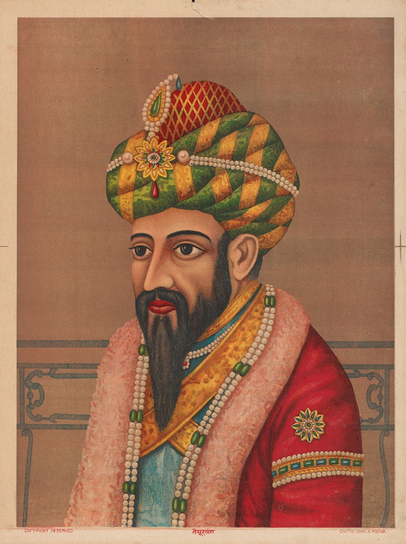 Anonymous - Portrait of a Man with a Jeweled Turban