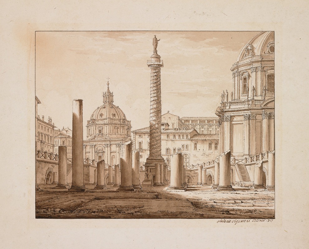 Antonio Acquaroni - Forum of Trajan, Rome