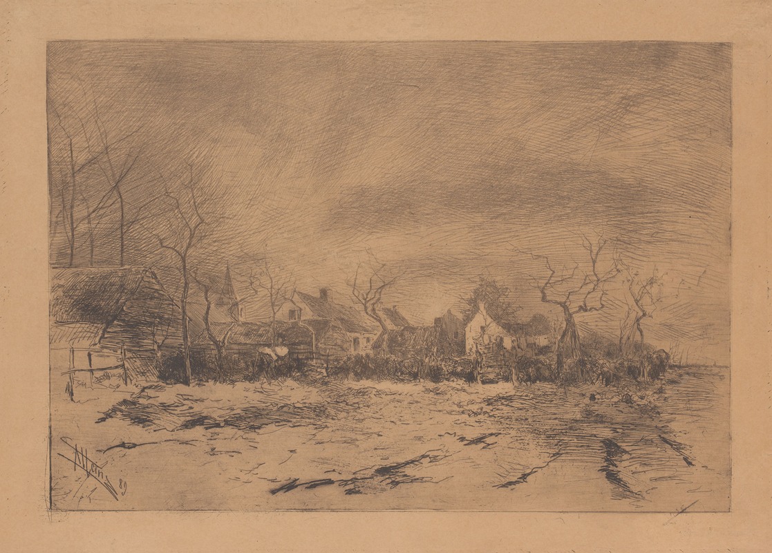 Armand Heins - Dorpsgezicht