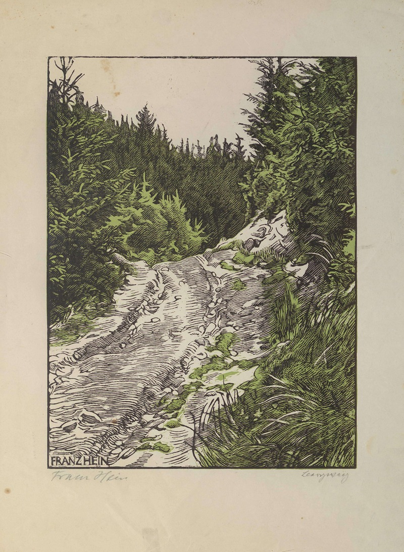 Bergweg - before 1927