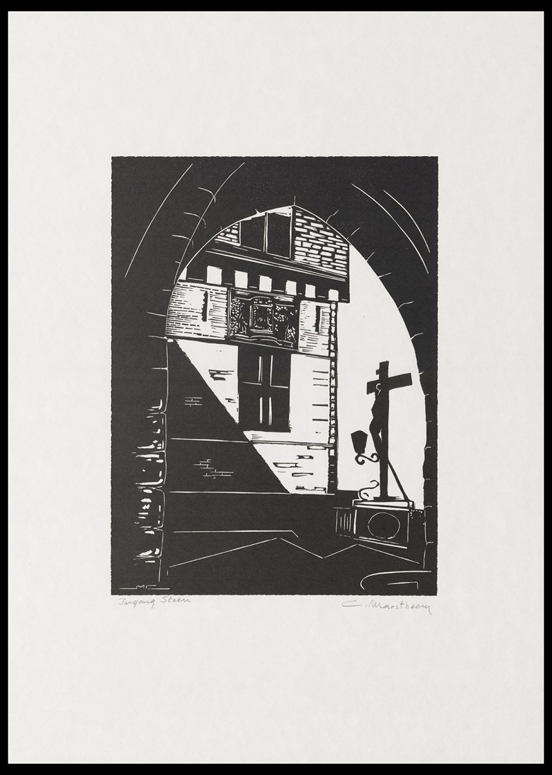 C. Marstboom - Ingang Steen
