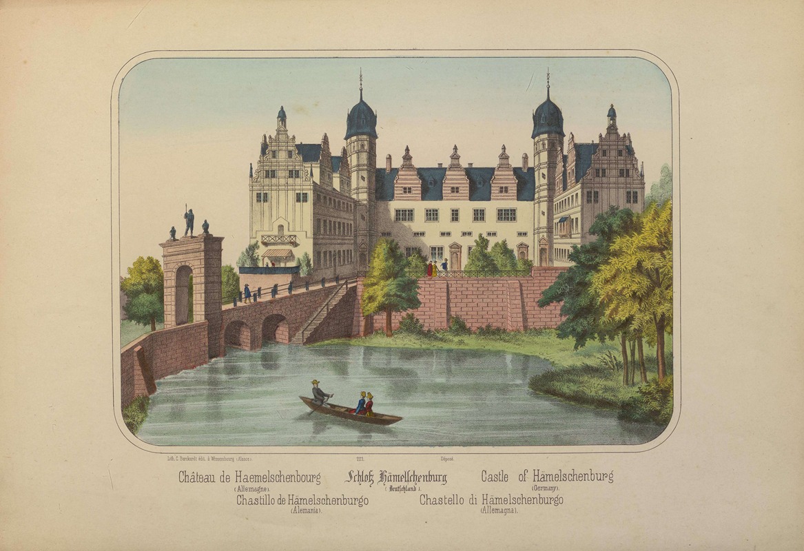 Carl Burckardt - Castle of Hämelschenburg