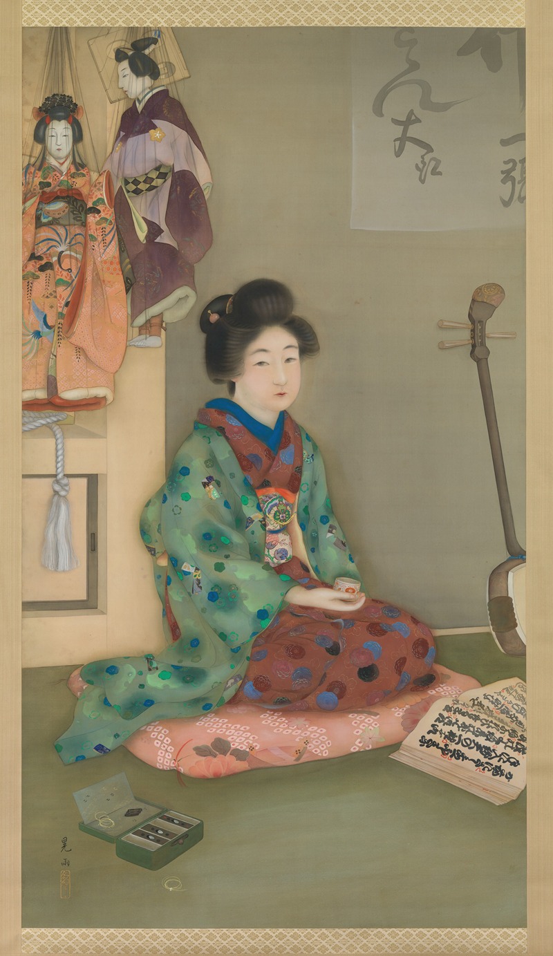 Arai Kōu - Female Chanter for Jōruri Puppet Theater