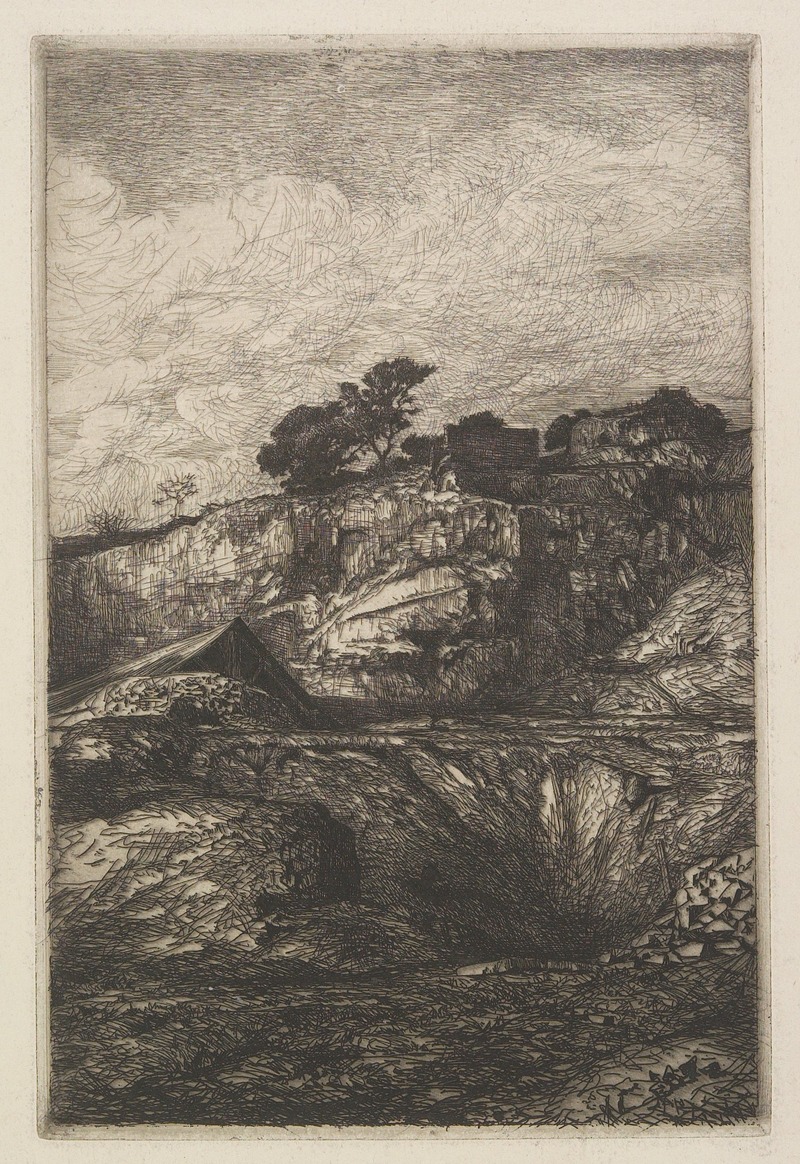 François-Nicolas Chifflart - Landscape