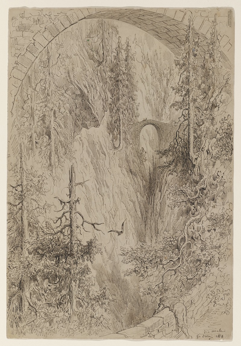 Gustave Doré - Via Mala