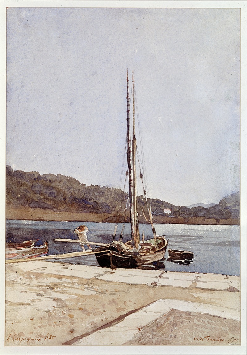 Henri-Joseph Harpignies - Villefranche