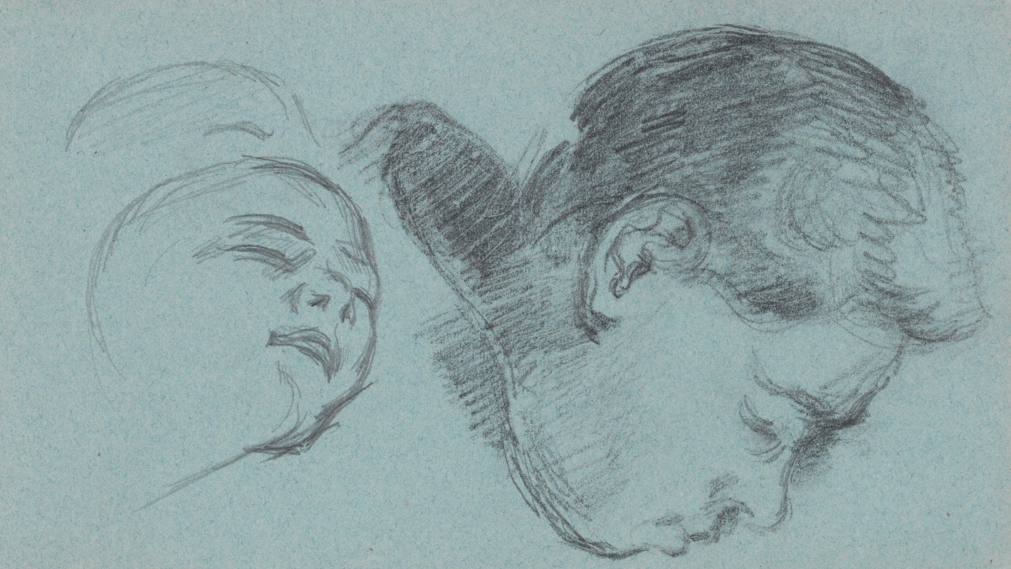 Paul Cézanne - Études de têtes